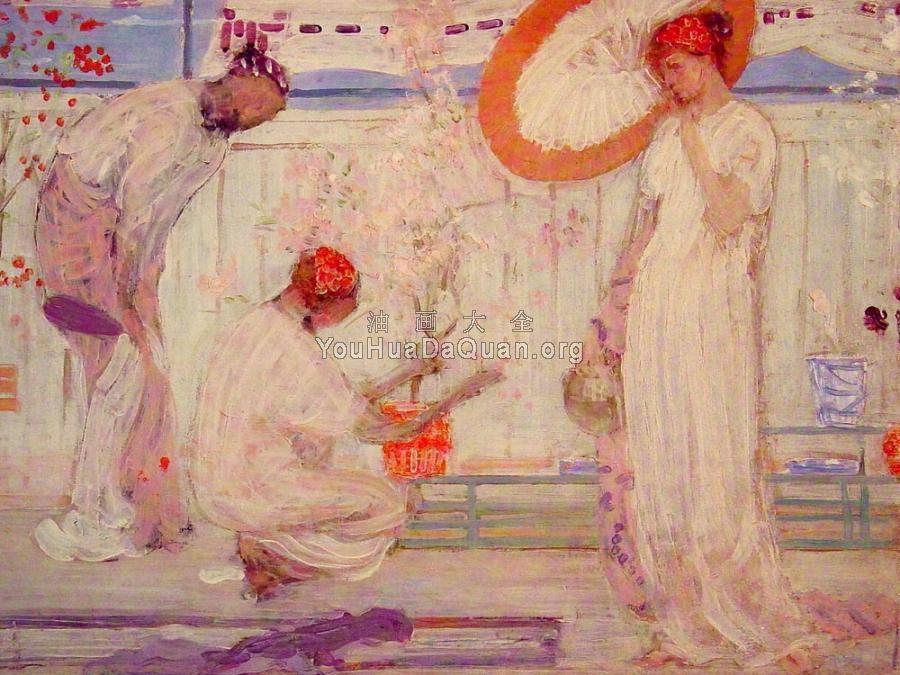 Three Girls - 詹姆斯·阿伯特·麦克尼尔·惠斯勒